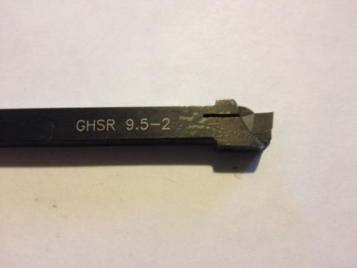Iscar indexable grooving toolholder ghsr 9.5-2    (used once) for sale
