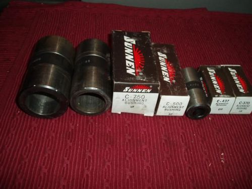 Sunnen alignment bushings for set-up of auto stroking honing machines-value $360 for sale