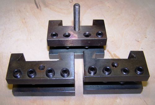 3 AXA lathe toolholder project holders - small profile steel custom
