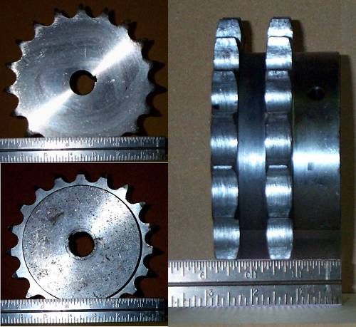 New  #80d sprocket   b80d19 1inch bore 16 lbs of steel! for sale