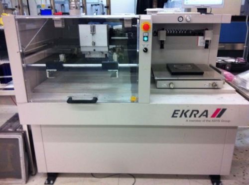 EKRA X1-SL Semi-automatic screen and stencil printer ; 2008 Vintage