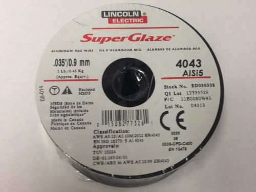 SuperGlaze 4043, .035, Product Number ED030308, 1 lb Spool