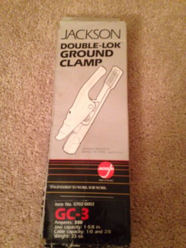 Jackson Double Lok Ground Clamp GC-3