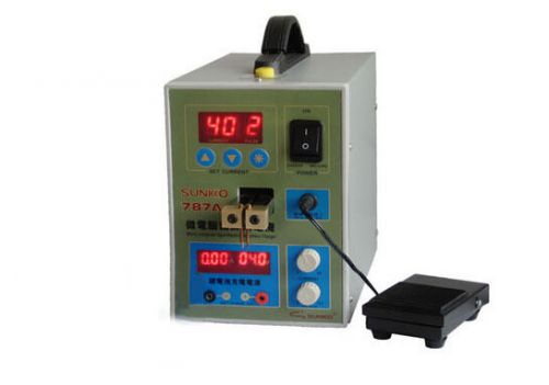 Update 787a precise microcomputer pulse spot welding machine welder/charger 220v for sale