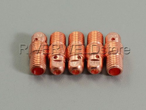 13n29 1/8&#034; 3.2mm collet bodies fit tig torch sr db pta wp 9 20 25 series, 5pk for sale