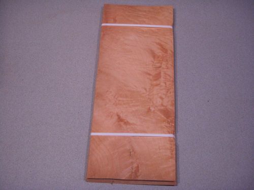 Western figured maple veneer wood 5 5/8&#039;&#039; w x 14 7/8 &#039;&#039;l x 1/32&#039;&#039; thick 20 piece for sale