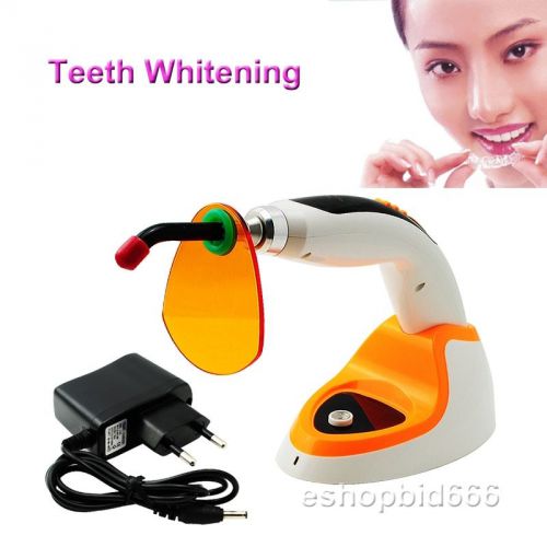 2015  wireless cordless curing light led lamp1200mw + teeth whitening orange for sale