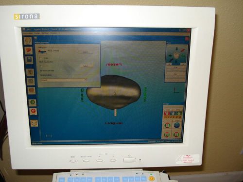 sirona CEREC 3 dental acquisition w /motherboard &amp; compac milling system