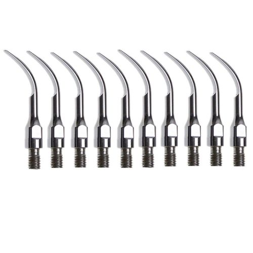 10pc dental ultrasonic piezo scaling scaler tips fit sirona handpiece gs2 for sale