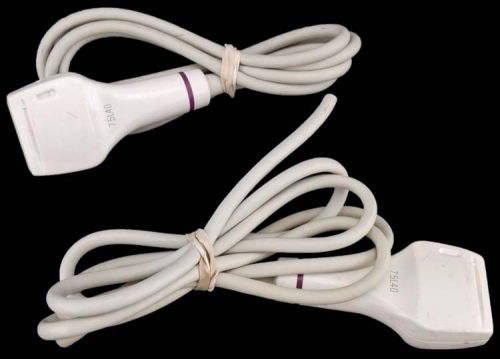 2x Siemens 7.5L40 Linear Array Ultrasound Transducer Scan Head PROBE ONLY PARTS