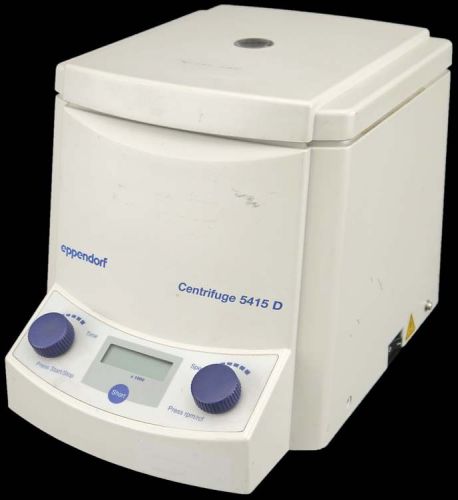 Eppendorf 5415-D Lab Non-Refrigerated Bench Top Centrifuge NO ROTOR PARTS/REPAIR