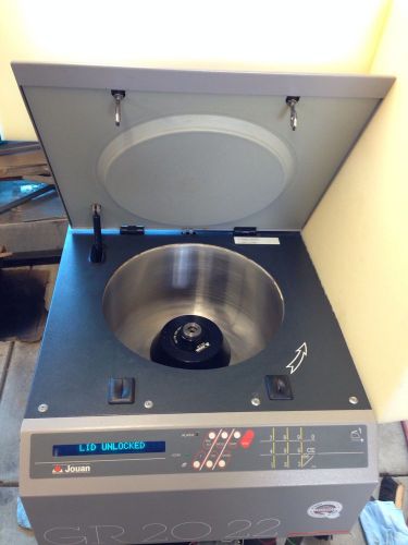 Jouan Centrifuge GR 2022 Refrigerated &#034;Mint Condition&#034;