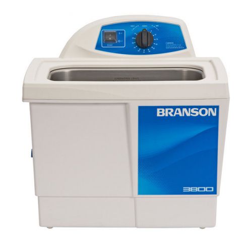 Bransonic M3800H Ultrasonic Cleaner 1.5 Gal Mechanical Timer with Heater