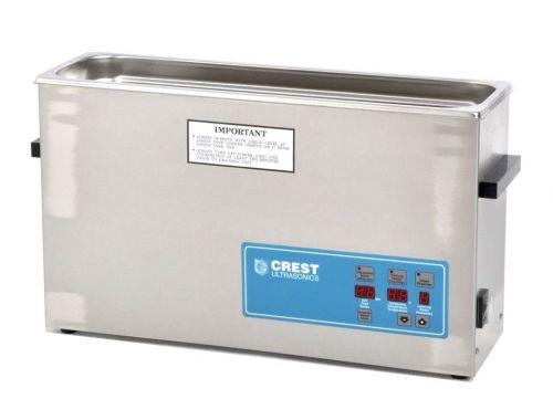 NEW ! CREST CP1800D 5.2 Gal Ultrasonic Cleaner, Heat+Degas+Cover 19.5”x11.75”x6”