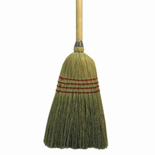 Mixed Fiber Maid Broom, 12/Carton (UNS920YCT)