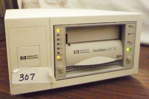 Hp sure store dlt 70 tape drive (item # 307/14) for sale