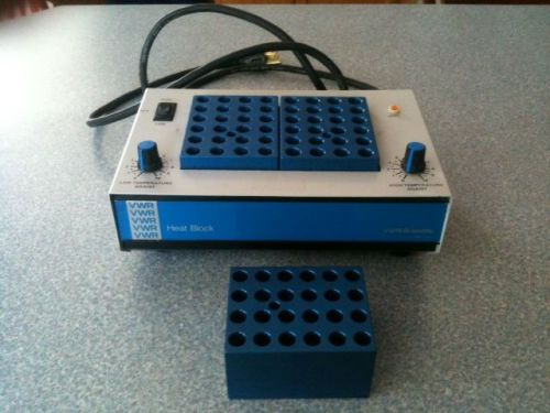 Vwr scientific high / low dual heater block for sale