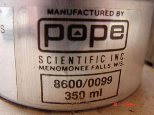 POPE Scientific 8600/0099, 350cc Nitrogen Container