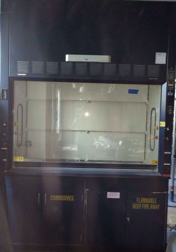 Fisher hamilton concept 6ft fume hood w matching metal cabinets for sale