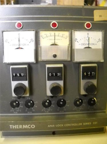 Thermco ANA Lock Controller Series 321 Temperature  Controller 400-1400 C Type R