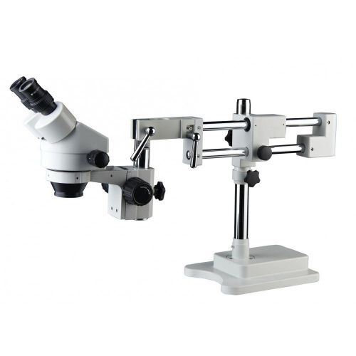 Optek szm7045-stl2  stereoscopic microscope with fluorescent ring light for sale