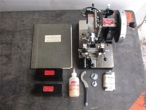 Lipshaw microtome model 50-ab &amp; knife extras box microscopic slicer w/ manual for sale
