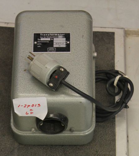 Carl Zeiss transformer power supply Made in Germany 1000VA