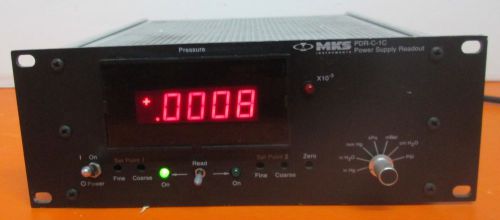 Mks instruments pdr-c-ic power supply readout for sale