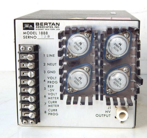 Bertran model 188 High Voltage Power Supply from a GATAN Dual Ion Mill Model 600