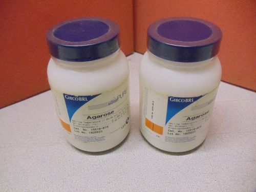 2x 100h GIBCOBRL Ultra Pure Agarose by Life Technologies