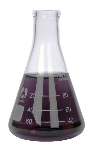 Borosilicate bomex erlenmeyer flask: 100ml for sale