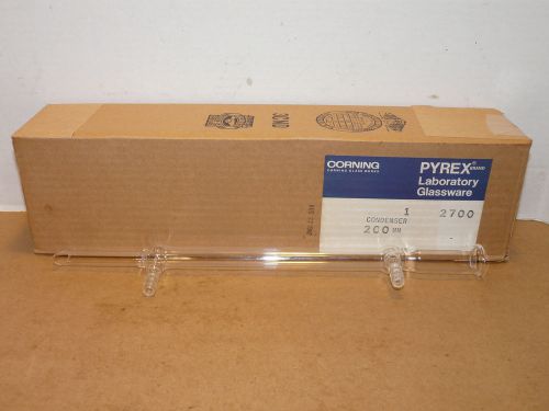Nos corning pyrex® 200mm west condenser #2700 inv6928 for sale