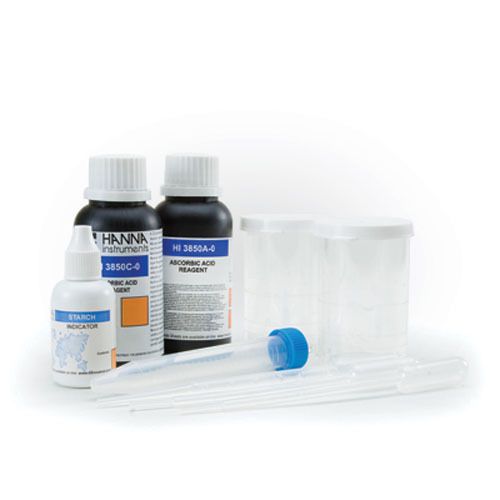 Hanna Instruments HI3850 Ascorbic acid test kit, 100 tests
