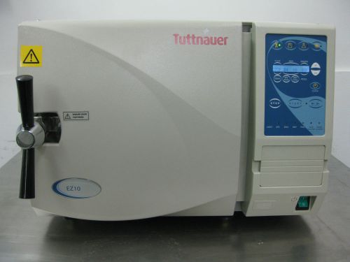 Tuttnauer ez10 autoclave steam sterilizer fully refurbished w/6 month warranty for sale