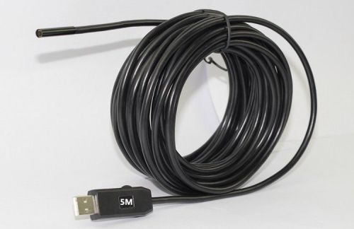 10M cable 5.5mm HD 720p Borescope USB Tube Snake Endoscope Inspection Camera