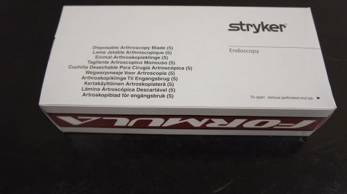 Stryker 375-950-012 Formula Disposable Arthroscopy Blade Round Bur ~ Box of 3