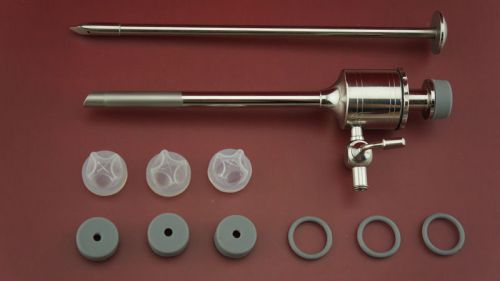 New 5.5 x 95 mm laparoscopic rubber cross seal trocar cannula laparoscopy for sale