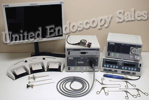STORZ IMAGE 1 HUB HD Autoclave Complete Arthroscopy Tower Endoscopy Endoscope