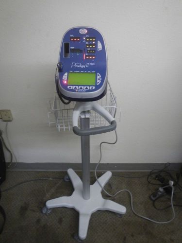 OMRON COLIN PRODIGY II PRESSMATE VITAL SIGNS PATIENT MONITOR w STAND