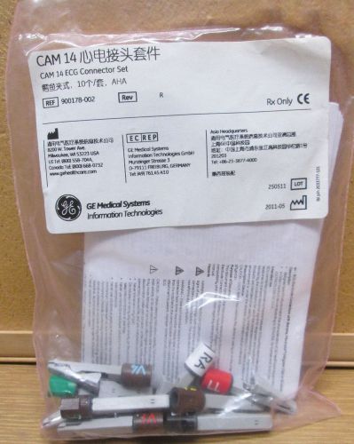 GE CAM 14 AM4 AM5 Compatible Electrode Connector Set REF 900178-002 medical