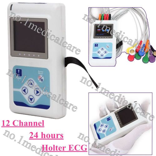 CONTEC CE/FDA TLC5000 12 Channel Holter Dynamic ECG Monitoring System, Promotion