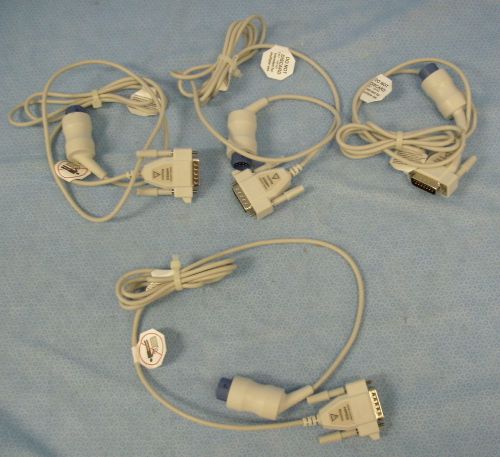 4 masimo reusable satshare spo2 patient monitoring cables #hp03 for sale
