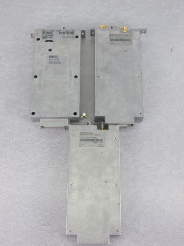 HP M1402A TELEMETRY MODULES LOT OF 3 W/ MISC. OPTIONS