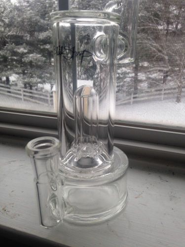 11&#034; Black Sheep Glass Bubbler/ Oil Rig w/UFO perc *includes 2 Bowls and Nail