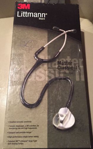3m littmann master classic ii stethoscope caribbe blue 2630 27 inch in stock new for sale