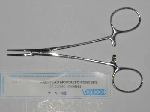 Halstead Mosquito Forceps 5&#034;, Curved, Stainless