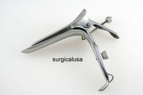 Pederson Vaginal Speculum Medium Left Side Open, Surgical Gyno Instruments
