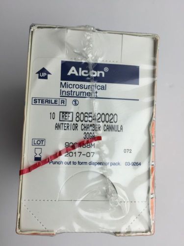 Alcon MicroSurgical Instruments 8065420020 ~ BOX OF 10 in Date 2017/07