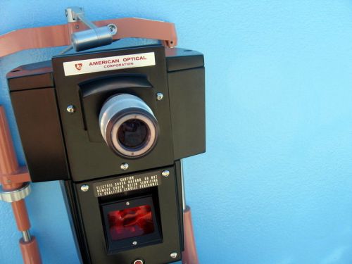 American Optical  Non-Contact Tonometer with Reliance stand.