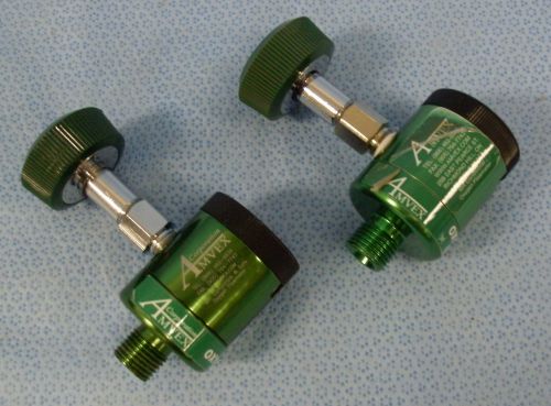 2 amvex corp dial oxygen flowmeter #fm-15uo-dh-d for sale